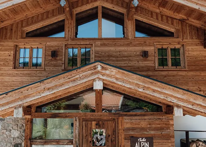 בקתה Alpin Mit Privatem Whirlpool Und Sauna *