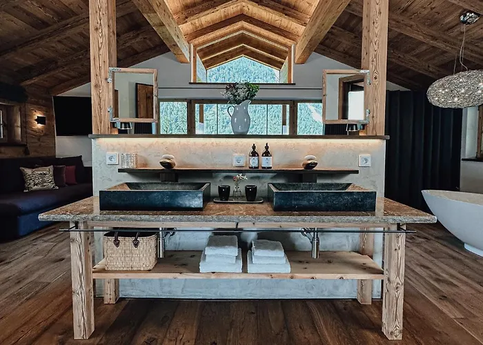 Alpin Mit Privatem Whirlpool Und Sauna *
