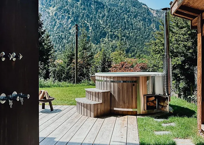 Alpin Mit Privatem Whirlpool Und Sauna בקתה באיירישצל