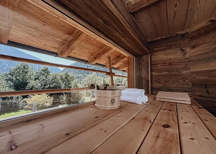 בקתה Alpin Mit Privatem Whirlpool Und Sauna *