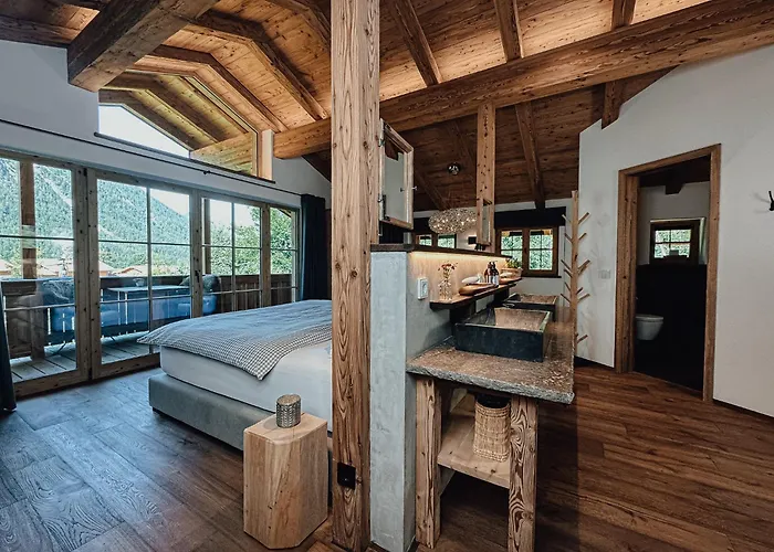Alpin Mit Privatem Whirlpool Und Sauna בקתה *